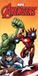 AVENGERS Marvel Avengers strandlaken Ironman & Hulk 70 x 140 cm