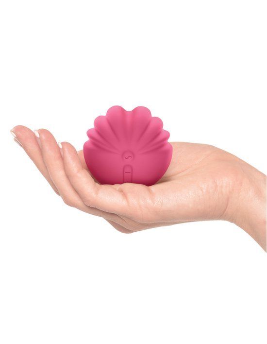 JimmyJane Love Pods Coral Massager - Clitoral & G-spot Vibrator - USB Rechargeable - 10 Speeds