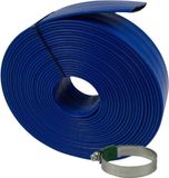 Merkloos Afvoerslang plat 10 meter - PVC - 32 mm