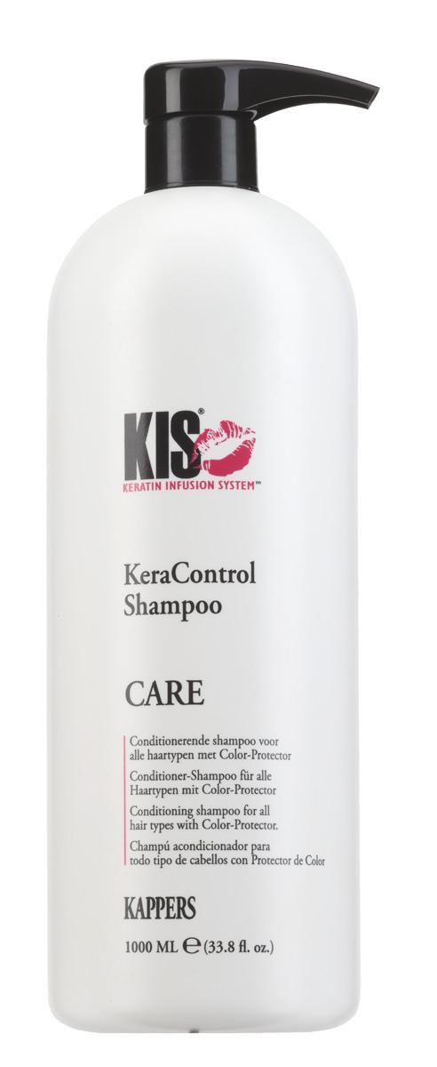 KiS-KiS KIS KeraControl Shampoo - 1000 ml - Alle haartypes - Normale shampoo