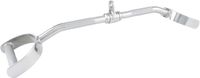 Tunturi Barre de tirage latérale - Station de poulie latérale - Station de musculation - Home Gym - Multigrip - Barre en acier inoxydable et durable - 70cm
