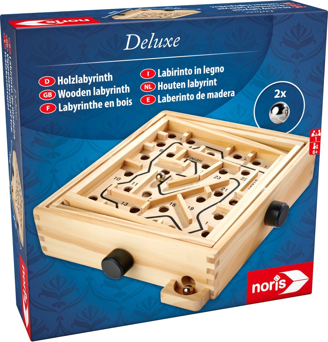 Noris Deluxe houten labyrint