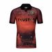 Kappa Uitshirt Red Star FC Kombat Pro 2024/25 Heren Rood Bordeaux/Zwart Sponsor XL