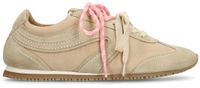 Sacha Dames Beige Sneakers met Dubbele Veters Maat 42