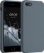 kwmobile hoesje geschikt voor Apple iPhone SE (1e gen. 2016) / iPhone 5 / 5S - Leisteen