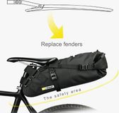 Avoir Avoir® Sacoche de selle de vélo imperméable - Capacité 13L - Noir