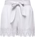 Only Tulum Embossed Loose Belt Woven Short Femme - Taille XS