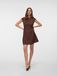 Vero Moda Jurk VMNADI Korte jurk Chicory Coffee 1