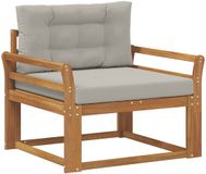 vidaXL Buiten Midden Sofa Naturel