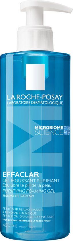 La Roche-Posay Effaclar +M Reinigingsgel - 400ml - Voor Onzuivere Huid