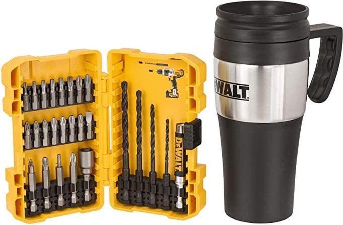 DEWALT DT70707-QZ 25-delig bitset in tough case cassette | 2022 model