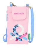 Benetton Pink Portemonnee met standaard