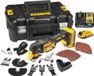 DeWalt 18V XR Oscillerende Multitool - 2x 4.0Ah Accu's - 35 Accessoires