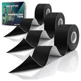 Revity Kinesiotape Set van 3 Rollen 5 cm x 5 m Zwart