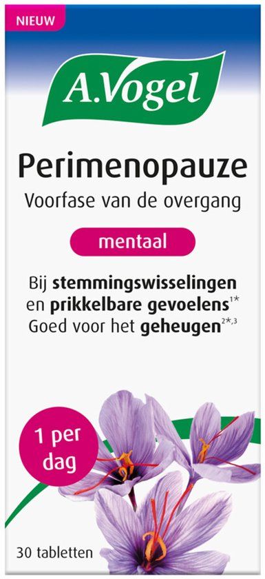 A.Vogel Perimenopauze Mentaal - 30 tabletten