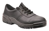 Portwest FW19 Werkschoen Antistatisch Anti-Slip Loopzool Energieabsorberend | Zwart, O1 EN ISO 20347, Unisex, Dubbele Dichtheid Oliebestendig, Lichtgewicht, Stalen Neus, Vetersluiting