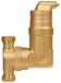 BWT microbelafscheider SpiroVent RV2, G1" (binnendraad), messing, 10 bar, 110°C, 1 stuk.
