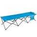 AKTIVE Opvouwbaar campingbed marineblauw c/kussen (63042)
