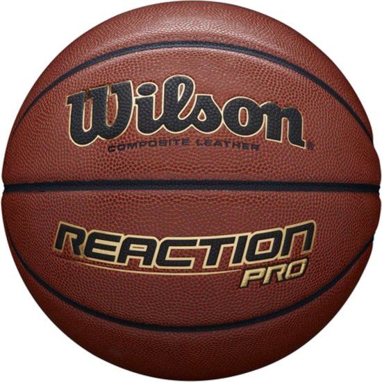 Wilson Reaction Pro Basketball - Indoor/Outdoor - Brown - Official Size