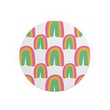 Questo Casa Ronde Digitally Printed Mouse Pad, Non-Slip Bottom, for Office and Home, Diameter: 22 cm