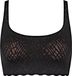 Sloggi Women ZERO Feel Bliss Top - Bralette - Zwart