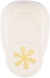 Vaessen Creative Pons - Figuurpons - Sneeuwvlok - 4,9 x 4,9 cm
