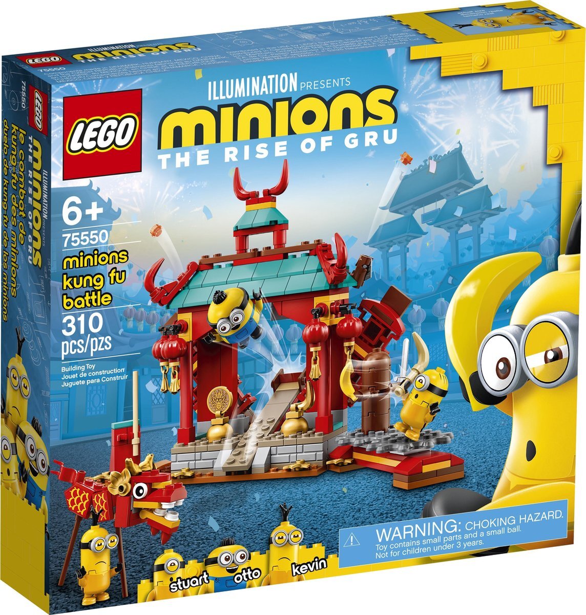 lego Minions Kungfugevecht - 75550