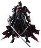 Figurine d'action Samurai avec accessoires interchangeables