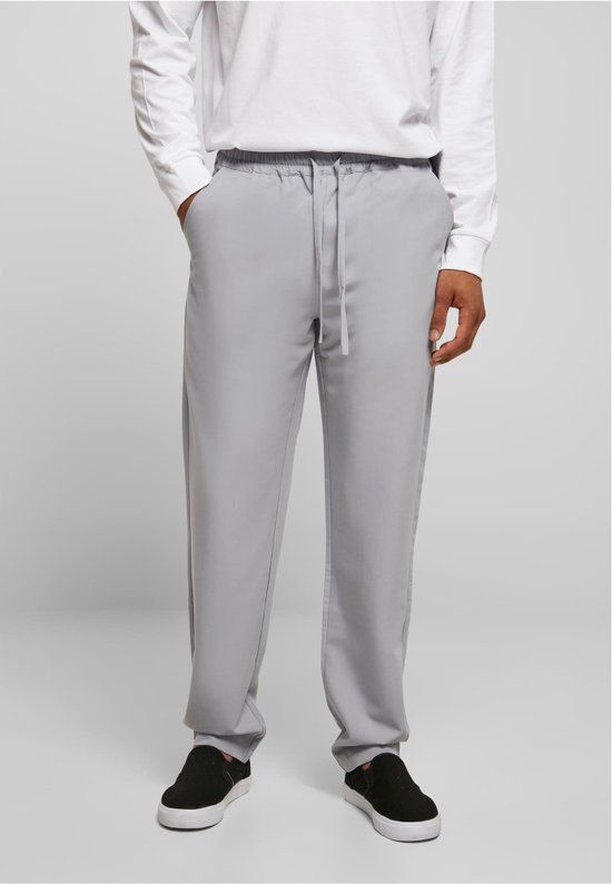 Urban Classics Tapered Lightasphalt Heren Joggingbroek - Grijs - XXL