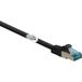 Renkforce RF-5047482 Câble réseau Noir 0,25 m Cat6a S/FTP Rond