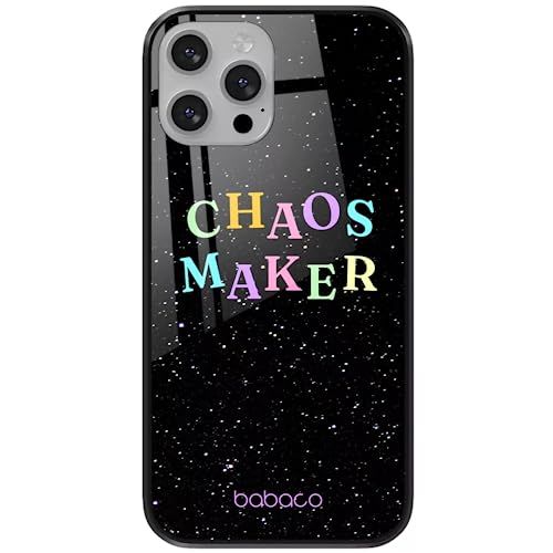 ERT GROUP mobiele telefoonhoesje voor Apple iPhone 13 MINI - Babaco Chaos maker 002 - Gehard glas