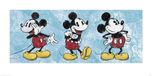Pyramid Poster Mickey Mouse Squeaky Chic Triptych - 50 x 100 cm - Multicolore