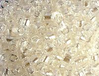 Japanse parels cilinder schat glanzend wit 3,3 mm 8/0 100 g