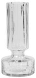 Broste Copenhagen Hyacint glazen vaas transparant 12cm x 12cm x 24,9cm