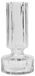 Broste Copenhagen Hyacint glazen vaas transparant 12cm x 12cm x 24,9cm
