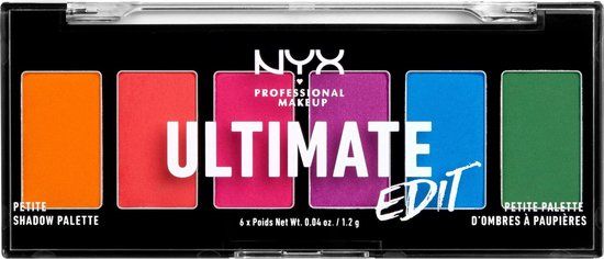 NYX Professional Makeup Ultimate Edit Petit Shadow Palette - Brights
