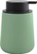 MSV Zeeppompje/dispenser Malmo - Keramiek - groen/zwart - 8,5 x 12 cm - 300 ml