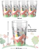 HABA Glitzerbecher Princess & Mustang BPA-vrij 150 ml
