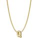Glanzstücke München Ketting 925 zilver geel goud 45 cm