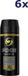Axe Deo Gold Temptation Spray - 6 x 150 ml