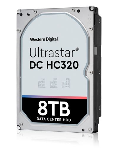Western Digital Ultrastar DC HC320 8TB 3.5" SATA III HDD