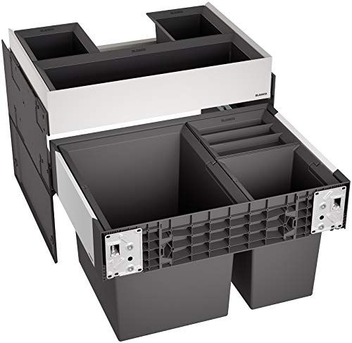 BLANCO Select II XL 60/3 Orga afvalscheidingssysteem, zwart