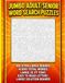 JUMBO ADULT/SENIOR WORD SEARCH PUZZLES: 100 XTRA LARGE BOARDS, 4,000 TOTAL WORDS, LARGE 25PT. FONT, EASY TO READ LETTERS, LARGE SOLUTION BOARDS
