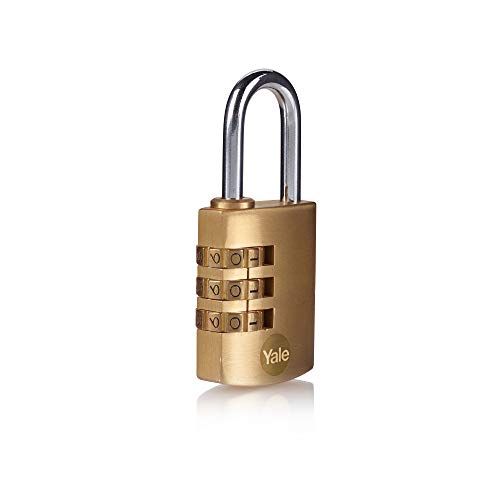 30 mm Brass Combination Padlock - Pack of 1 (Box)