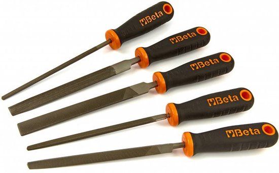 Beta Vierkante Rasp 150mm met Handvat - Professioneel Gereedschap