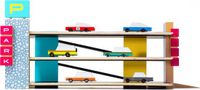 Candylab Toys Houten Die-Cast Speelgoedauto - Magnetic Garage