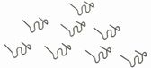 Clips de soudure en plastique, 500 pièces. Numéro d'article : KD10766