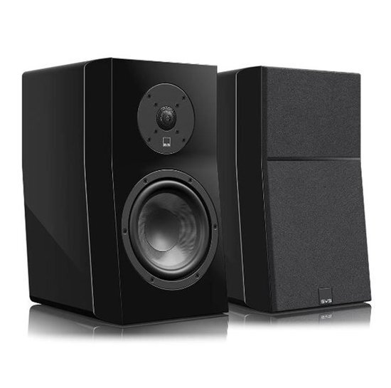 SVS: Ultra Evolution Boekenplank speakers - 2 stuks - Piano gloss black