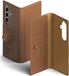 Ringke Folio Grip Wallet Magnetic - Hoesje Geschikt voor Samsung Galaxy Z Fold 7 - Magnetische Pasjeshouder Book Case Bruin
