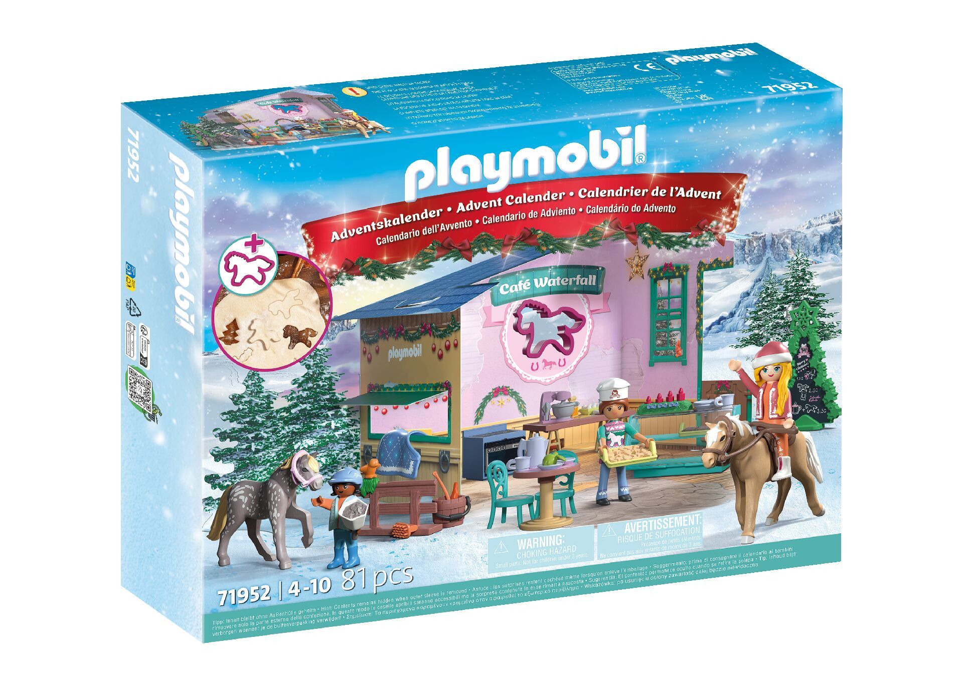 PLAYMOBIL 71952 Horses of Waterfall: Adventkalender voor paardenfans - 71952